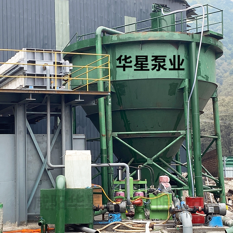 咸陽柱塞泵客戶使用現場處理污水污泥