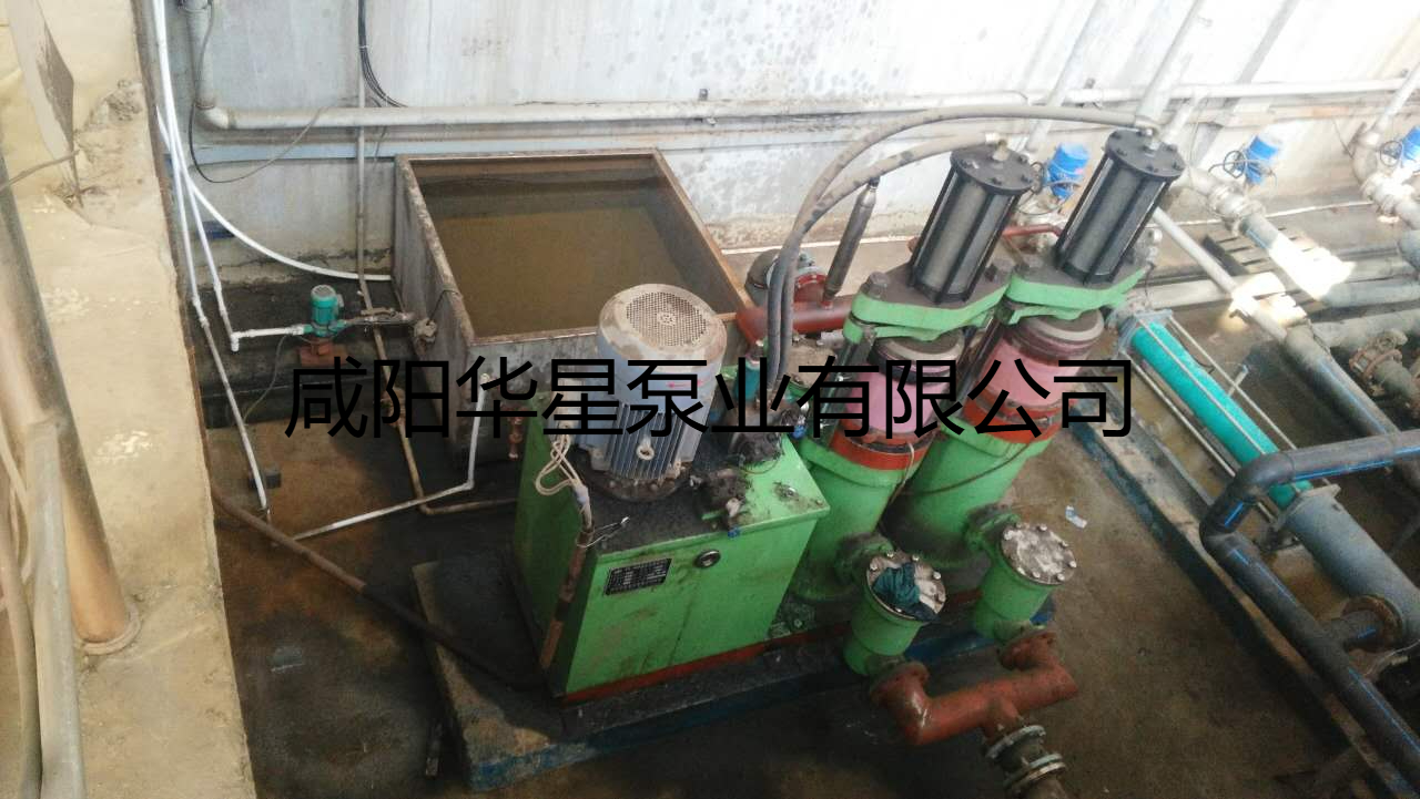 華型陶瓷柱塞泵尾礦使用現場 華型陶瓷柱塞泵尾礦使用現場